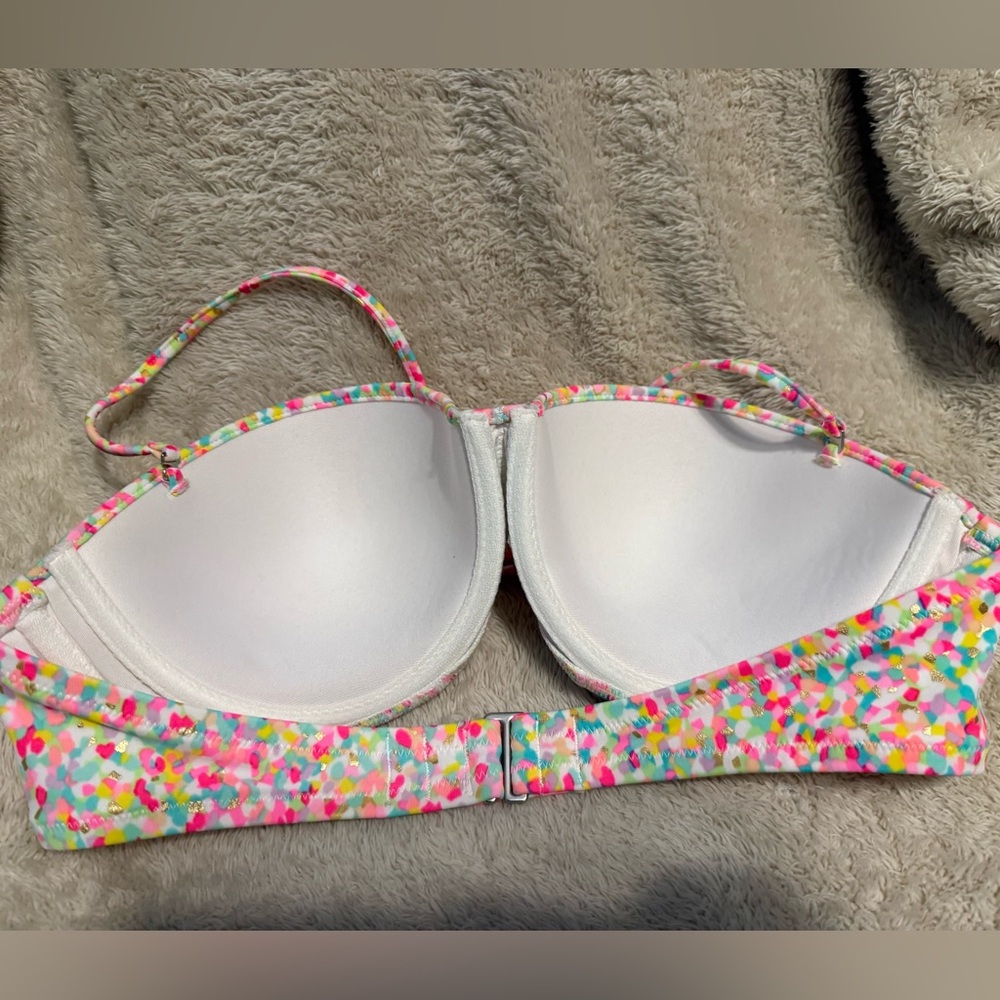 Victoria's Secret Multicolor Bikini Swim Top - Picture 2 of 2
